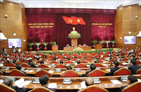 Ngày làm việc thứ hai Hội nghị lần thứ 11 Ban Chấp hành Trung ương Đảng khóa XII