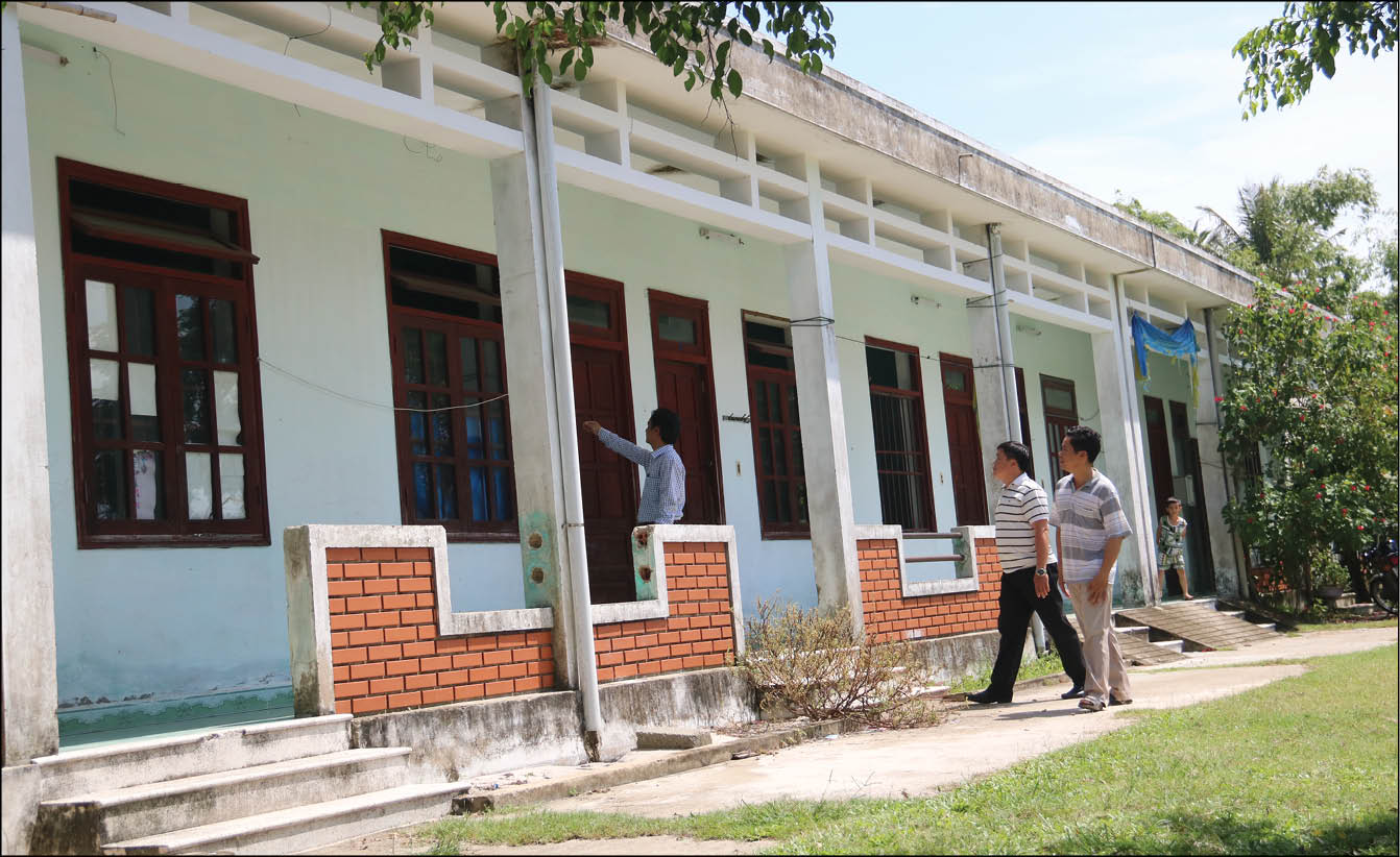 Nhà công vụ cho giáo viên Xuống cấp và nhếch nhác