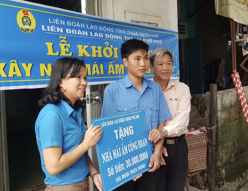 Khởi công xây dựng “Mái ấm Công đoàn” thứ 11 trong năm 2019