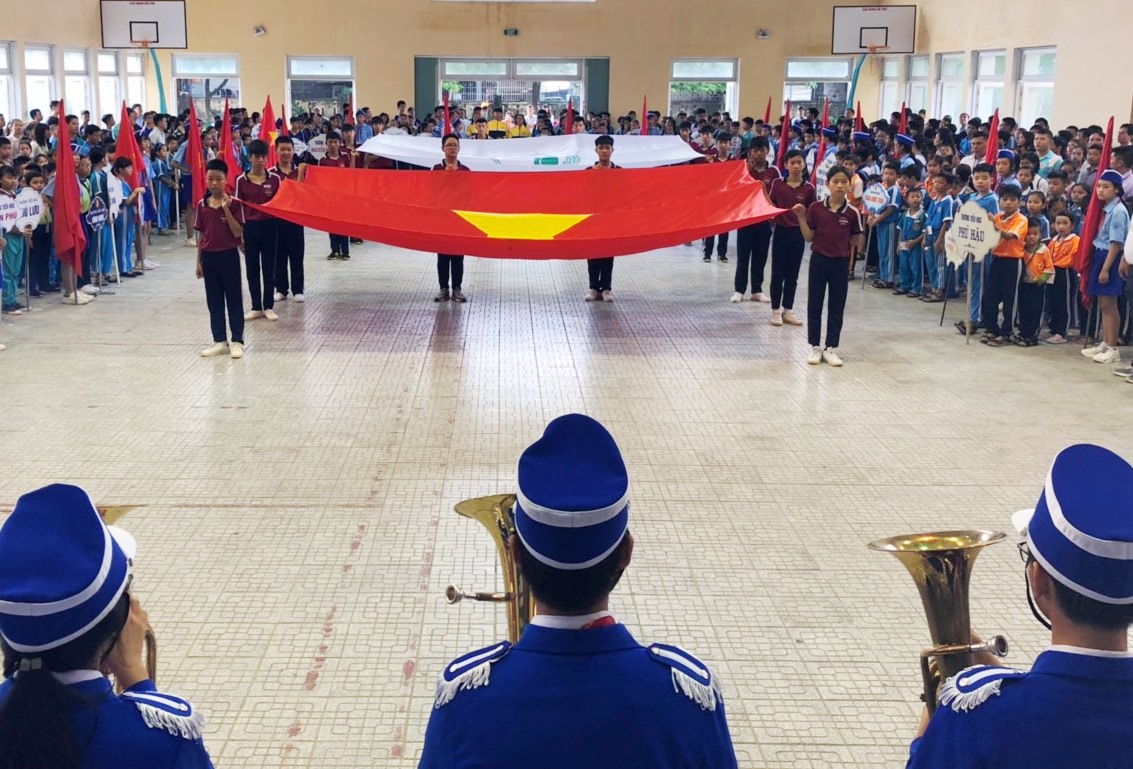 Hơn 500 học sinh tranh tài tại giải cờ vua Hội khỏe Phù Đổng TP Huế