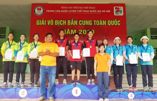 Bắn cung Huế vượt chỉ tiêu tại giải vô địch toàn quốc