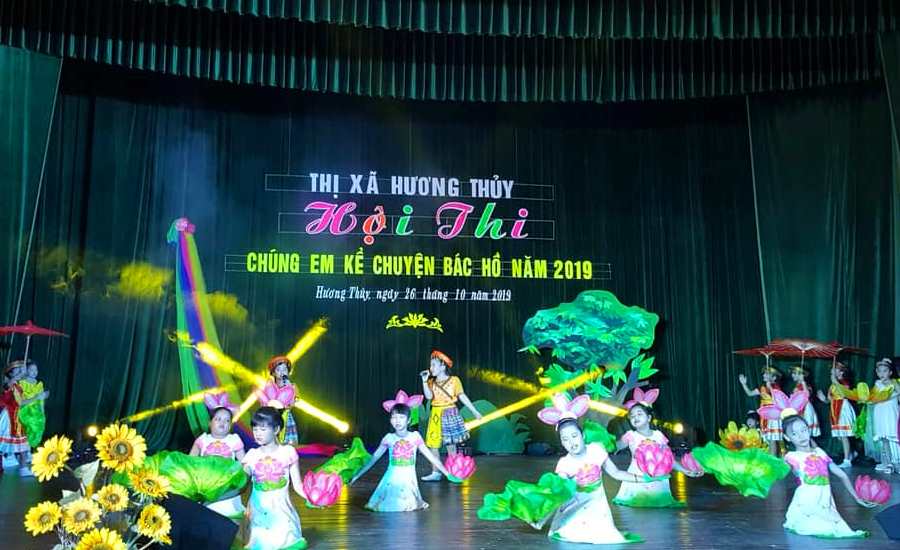 Học sinh Hương Thủy thi kể chuyện về Bác Hồ