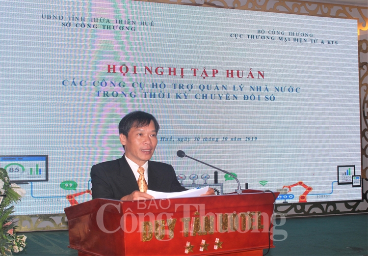 Thua Thien Hue Training on state management of digital transformation