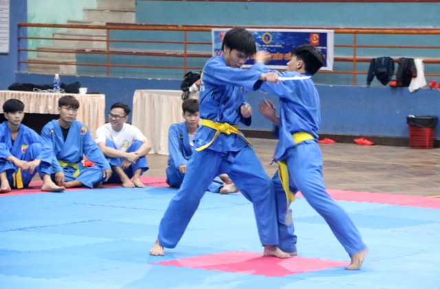 Gần 30 đoàn vận động viên tham gia giải Vovinam sinh viên toàn quốc
