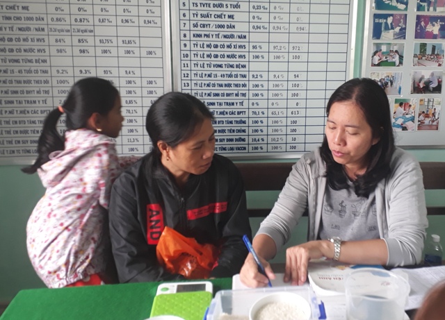 Chọn 5 huyện, thị xã, thành phố điều tra dinh dưỡng