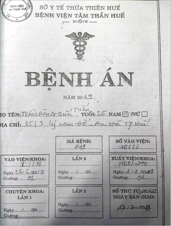 Bất an vì đối tượng có biểu hiện rối loạn tâm thần do sử dụng cỏ Mỹ