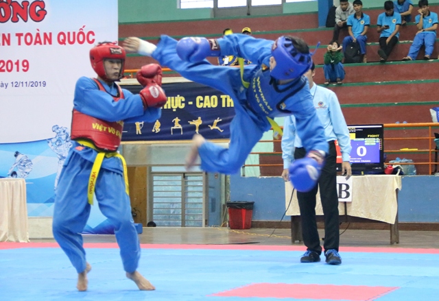 Trường ĐH sư phạm TDTT TP Hồ Chí Minh Nhất toàn đoàn giải Vovinam sinh viên toàn quốc