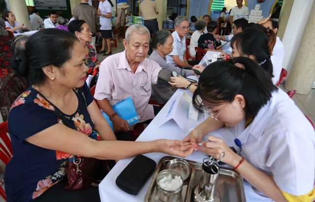 Hơn 300 lượt người hưởng ứng Ngày Đái tháo đường thế giới