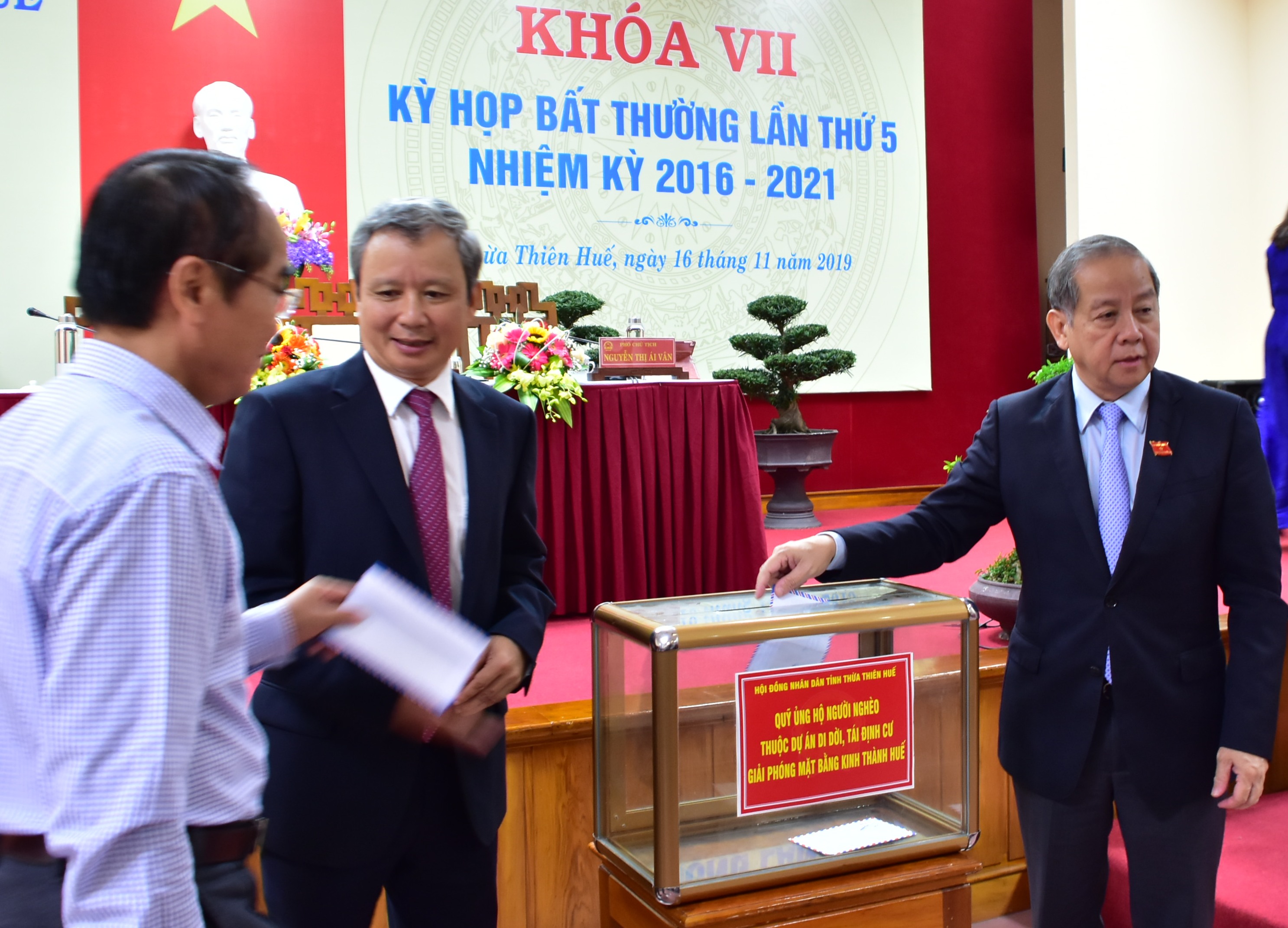 HĐND tỉnh phát động ủng hộ người nghèo thuộc Dự án di dời tái định cư, giải phóng mặt bằng Kinh thành Huế