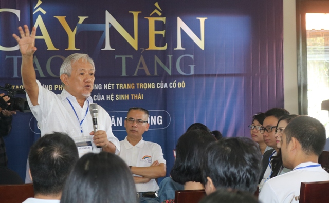 “Cấy nền” từ những nét trang trọng của Cố đô