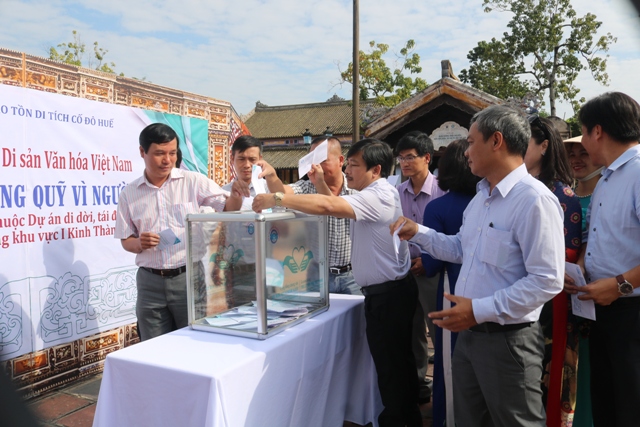 Gần 242 triệu đồng ủng hộ người dân nghèo Thượng Thành