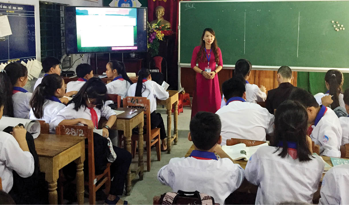 Cô giáo giúp khu II thoát khỏi “vùng trũng” học sinh giỏi