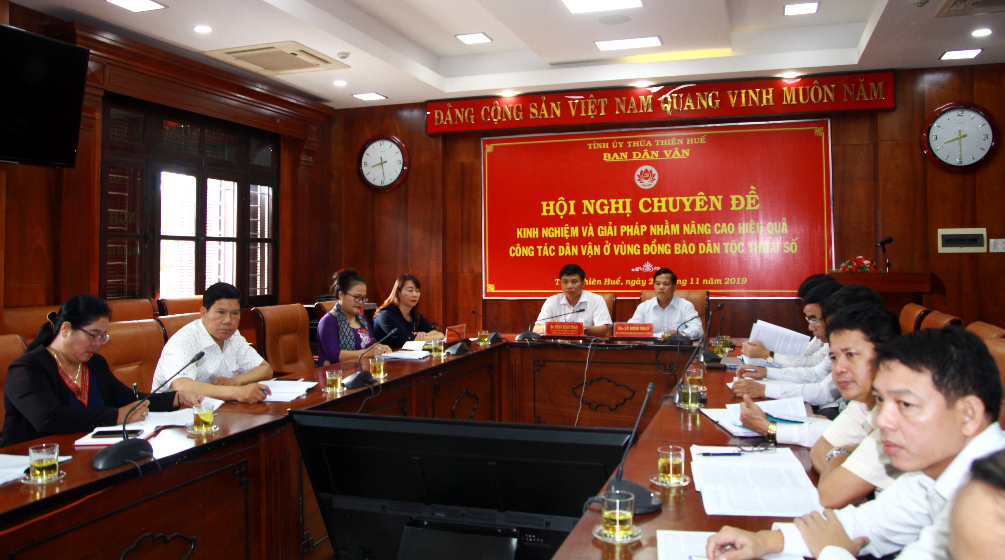 Kinh nghiệm và giải pháp nâng cao hiệu quả công tác dân vận vùng đồng bào dân tộc thiểu số