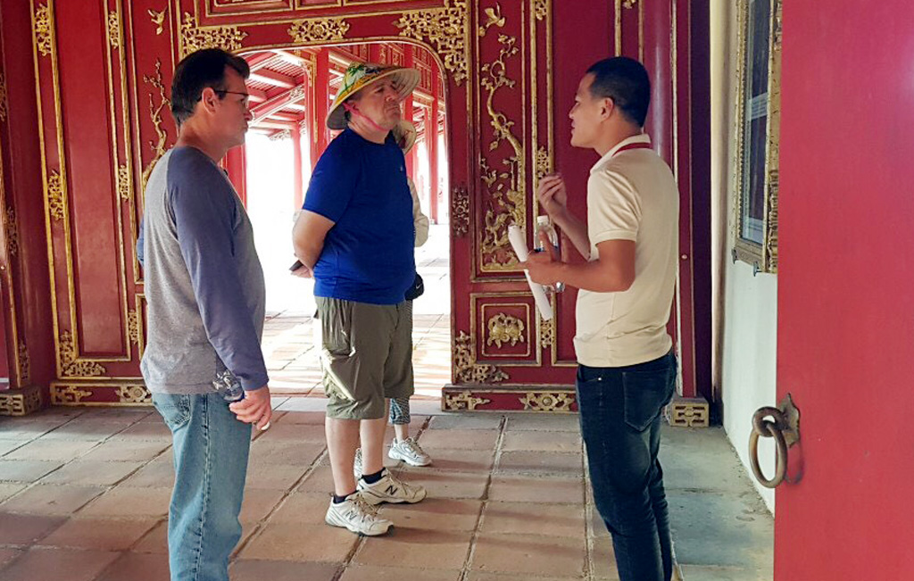 Đoàn famtrip Mỹ đến Huế khảo sát tuyến điểm du lịch