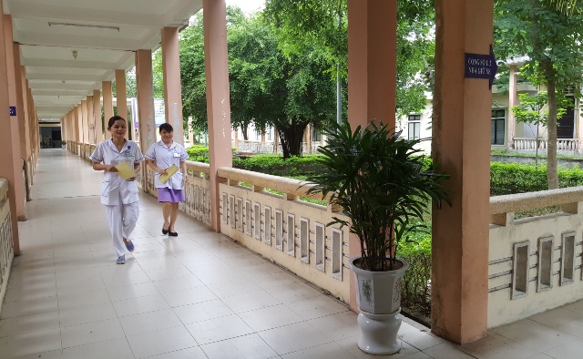 Tạo không gian xanh ở các bệnh viện