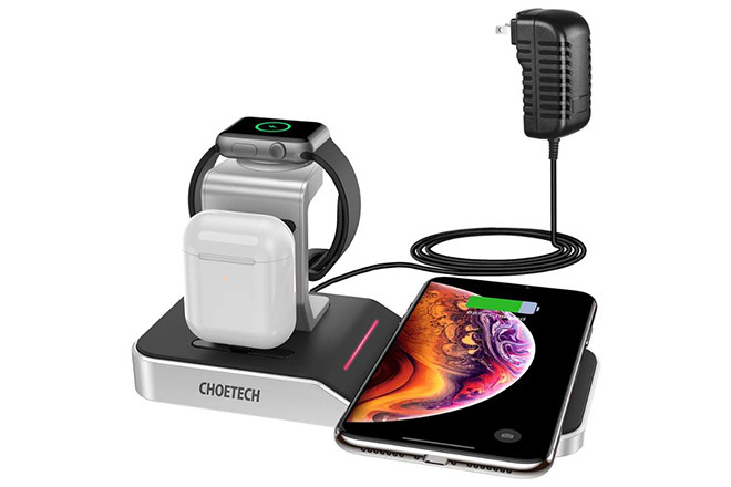 Sạc không dây tiện lợi cho các thiết bị di động của Apple