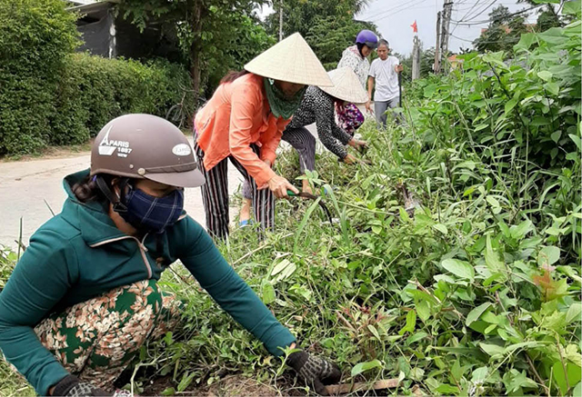 Góp sức xây dựng nông thôn mới
