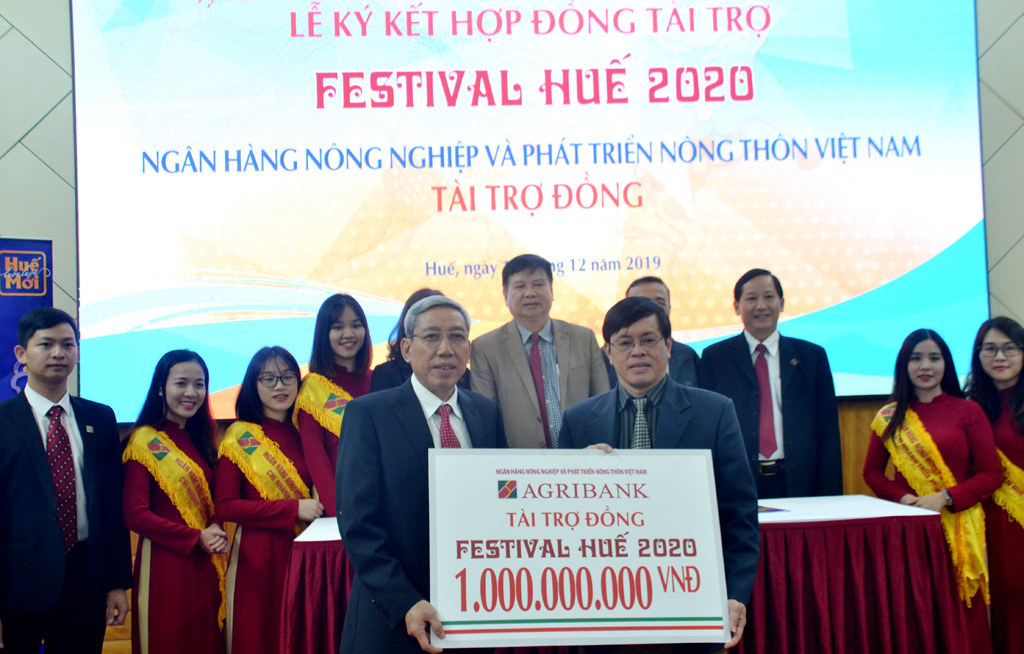 Agribank là nhà tài trợ Đồng của Festival Huế 2020