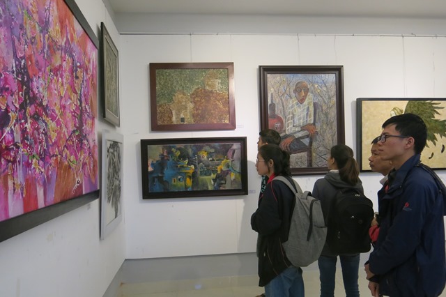 Showcase of 48 new artworks at Hue College of Arts