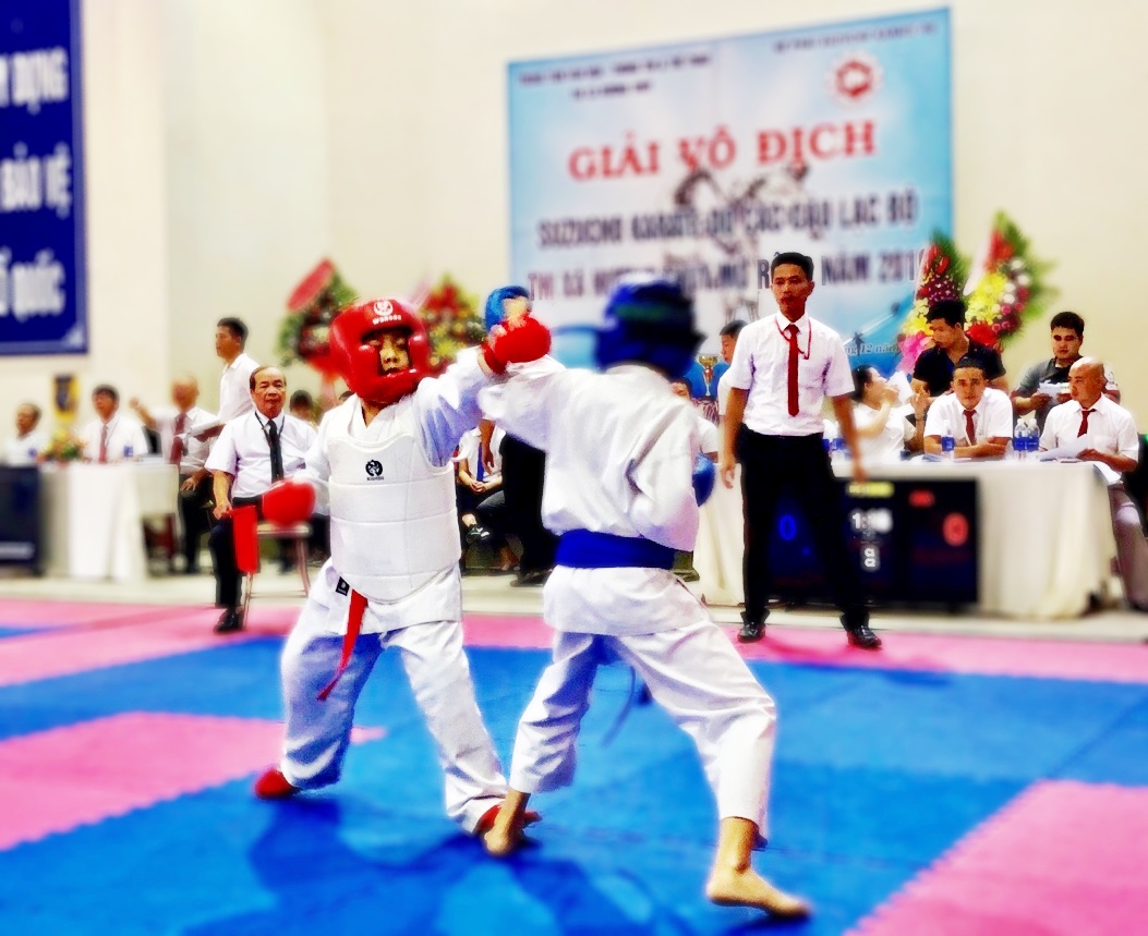 Khởi tranh giải Karate-do các câu lạc bộ mở rộng đầu tiên ở thị xã Hương Thủy