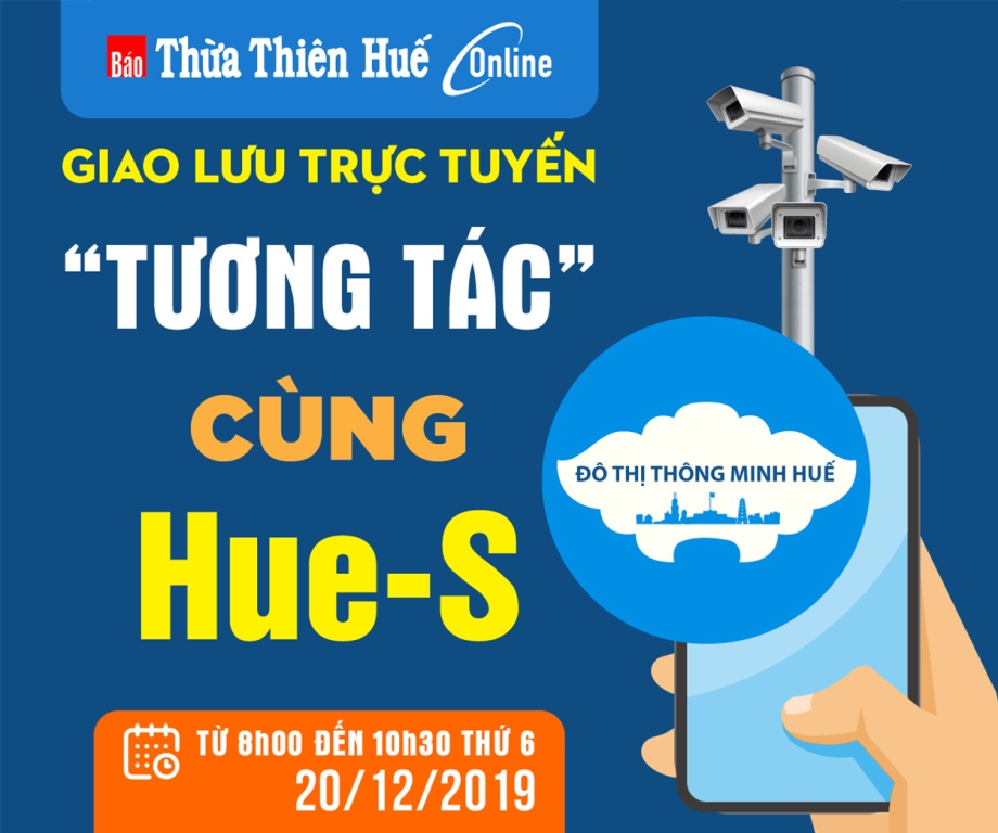 Giao lưu trực tuyến Tương tác cùng Hue-S