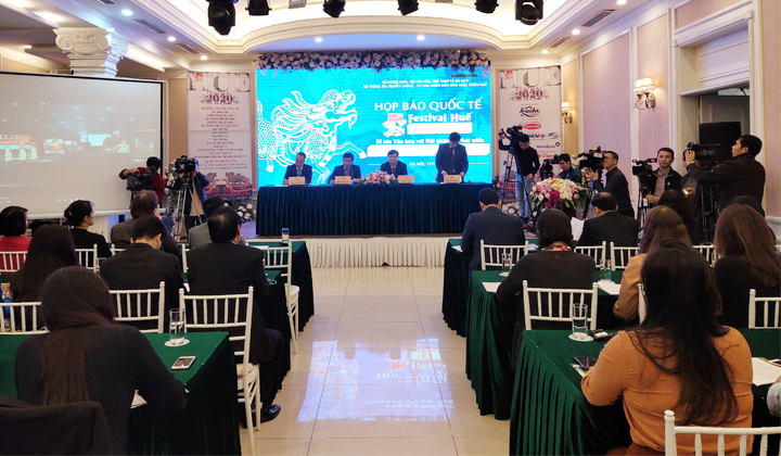 International Press Conference on the 11th Hue Festival in 2020