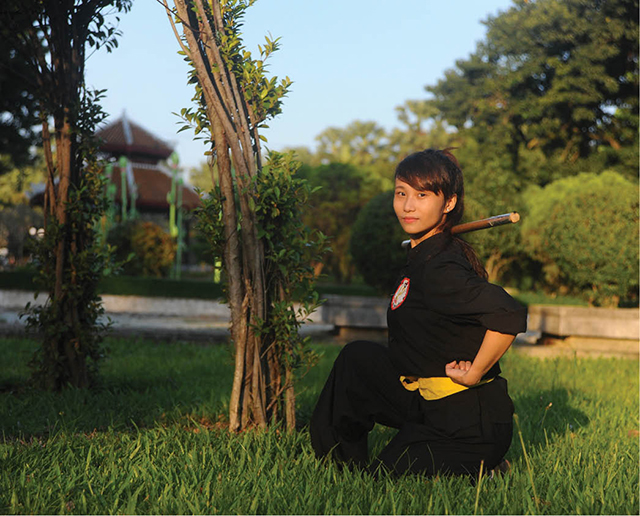 Hau quyen dao Monkey Kung Fu in Ancient Capital