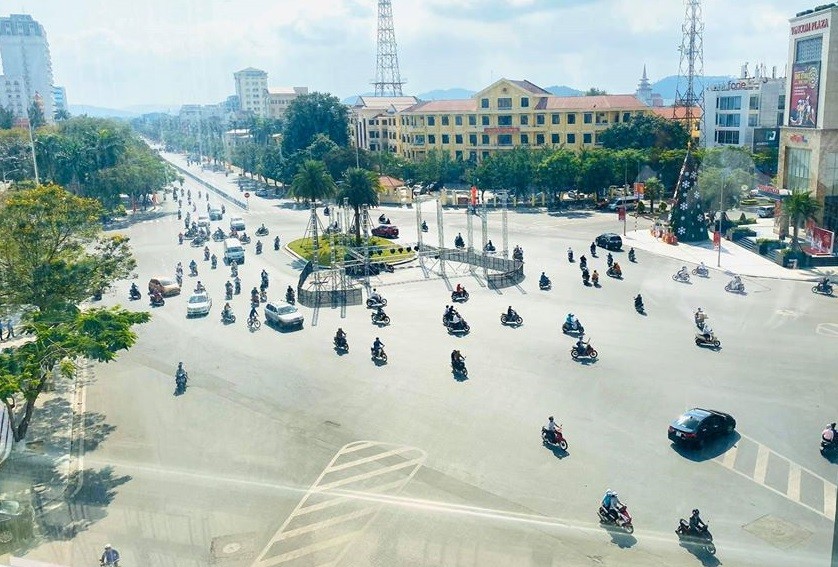 “Chào 2020 - Đêm sắc màu” diễn ra tại giao lộ trung tâm TP Huế