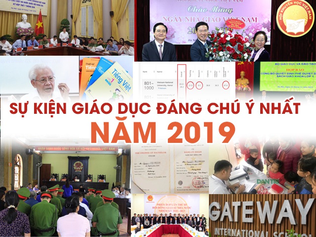 10 sự kiện giáo dục đáng chú ý nhất năm 2019