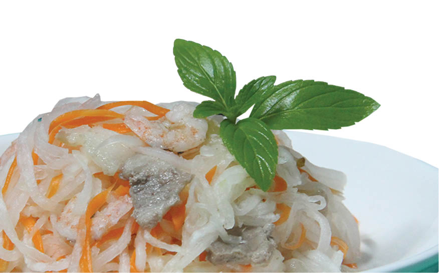 Gỏi củ cải đầu mùa