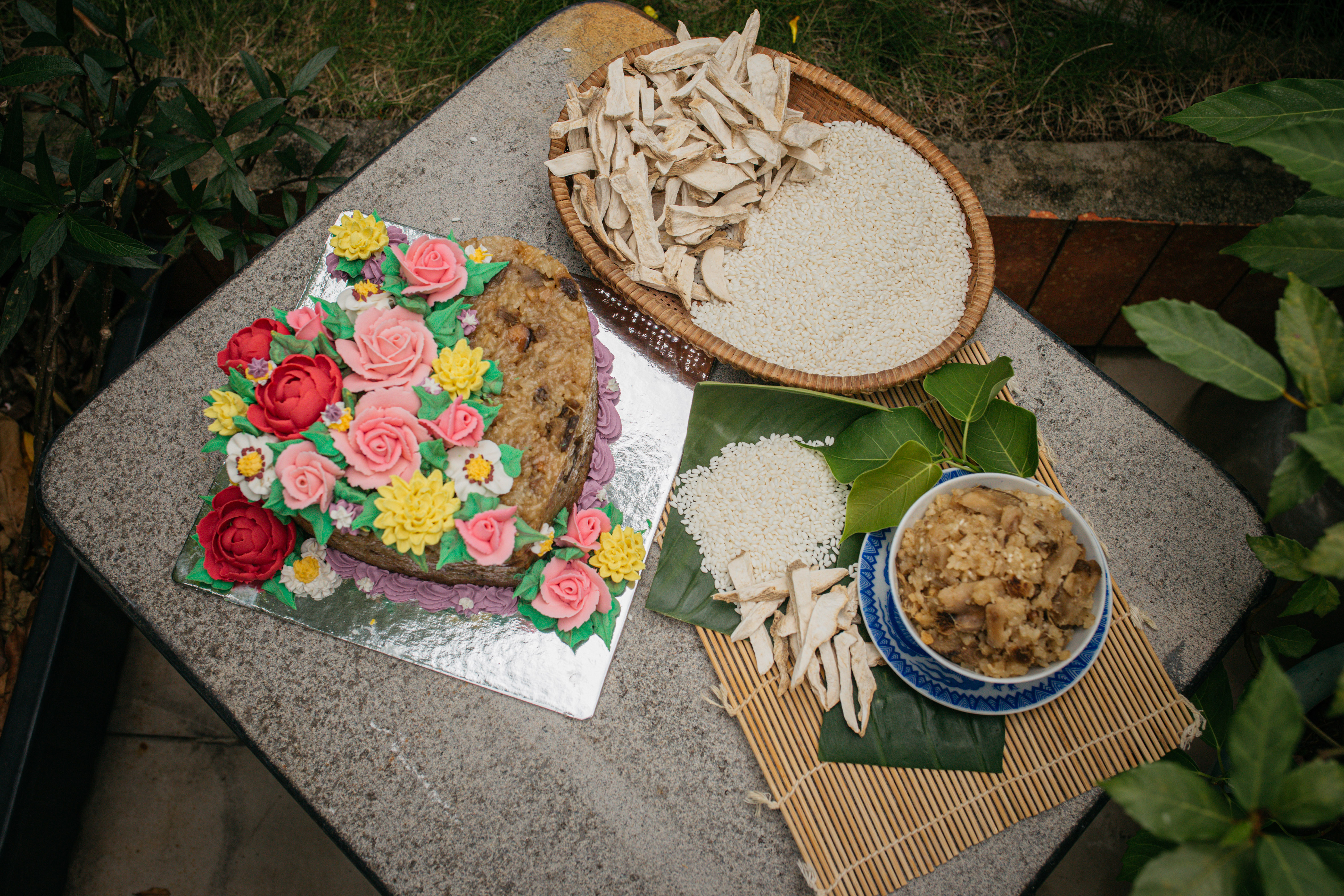 Xôi khoai làng Nong