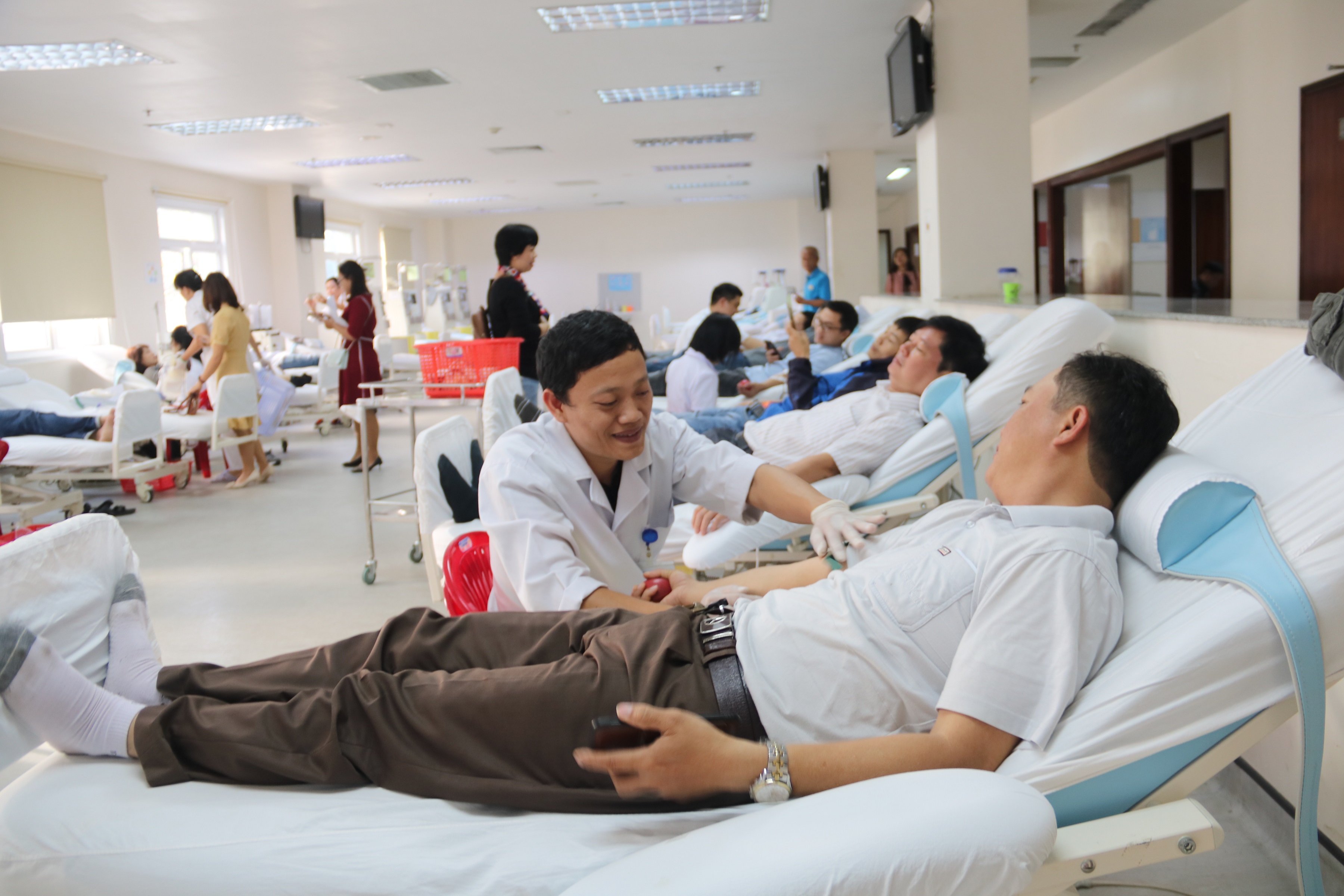 Tiếp nhận 42 164 đơn vị máu trong năm 2019