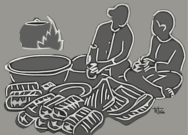 Mùi tết hương quê