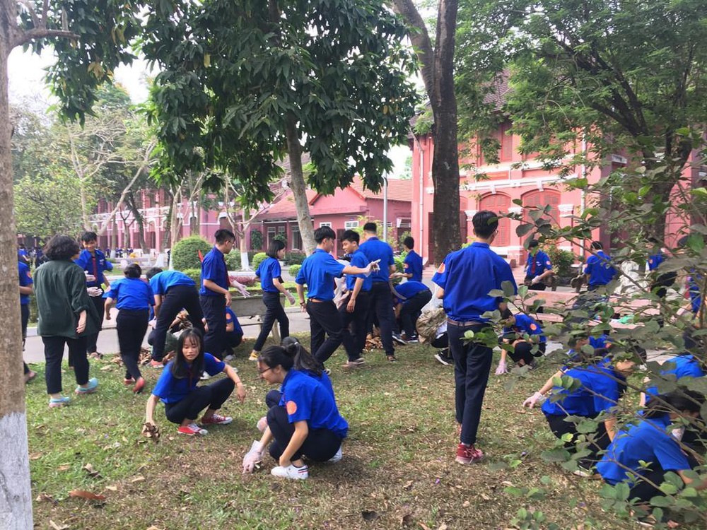 Nhân rộng phong trào Chủ nhật xanh trong trường học