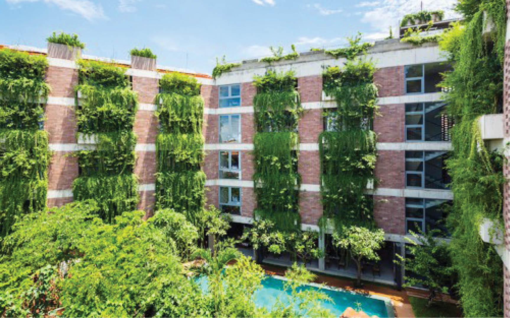 Châu Á ứng phó với biến đổi khí hậu bằng những công trình xanh