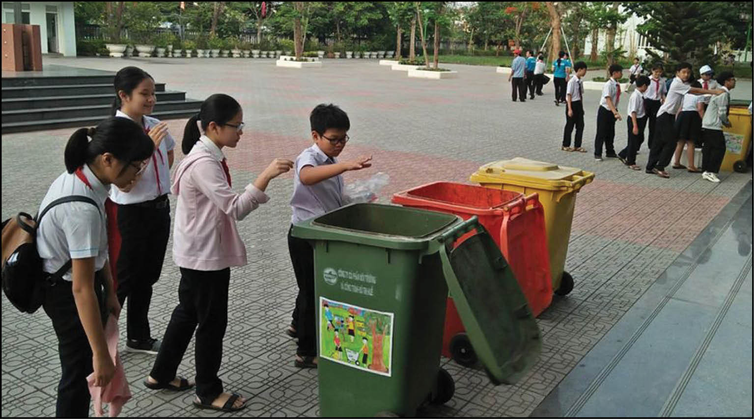 Lan tỏa giá trị “Chủ nhật xanh” trong trường học