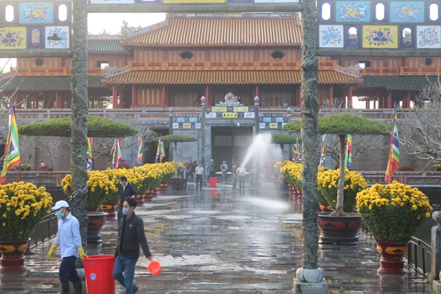 Tổng vệ sinh phòng dịch ở khu di sản Huế