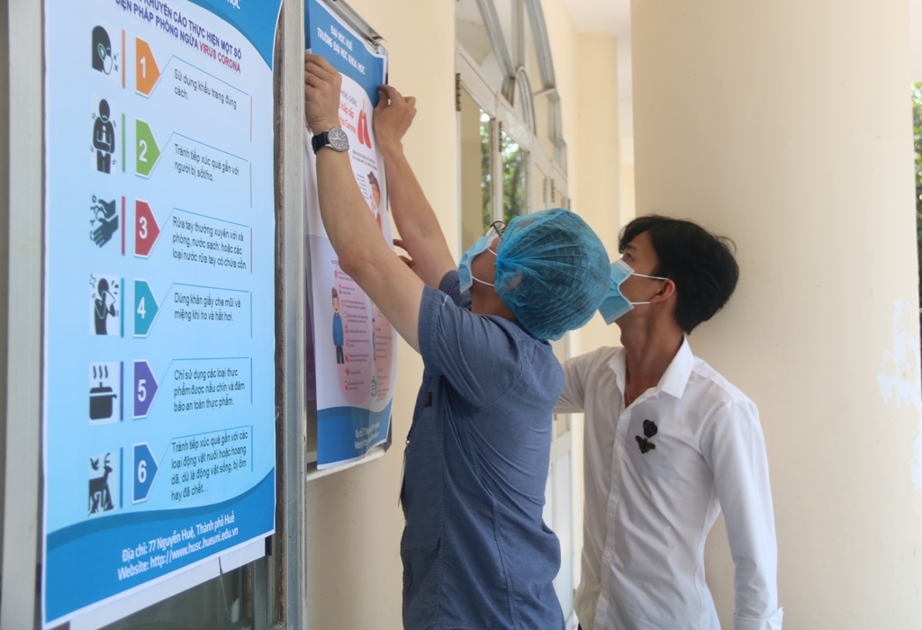 Đại học Huế thông báo cho sinh viên nghỉ học đến hết ngày 23 2