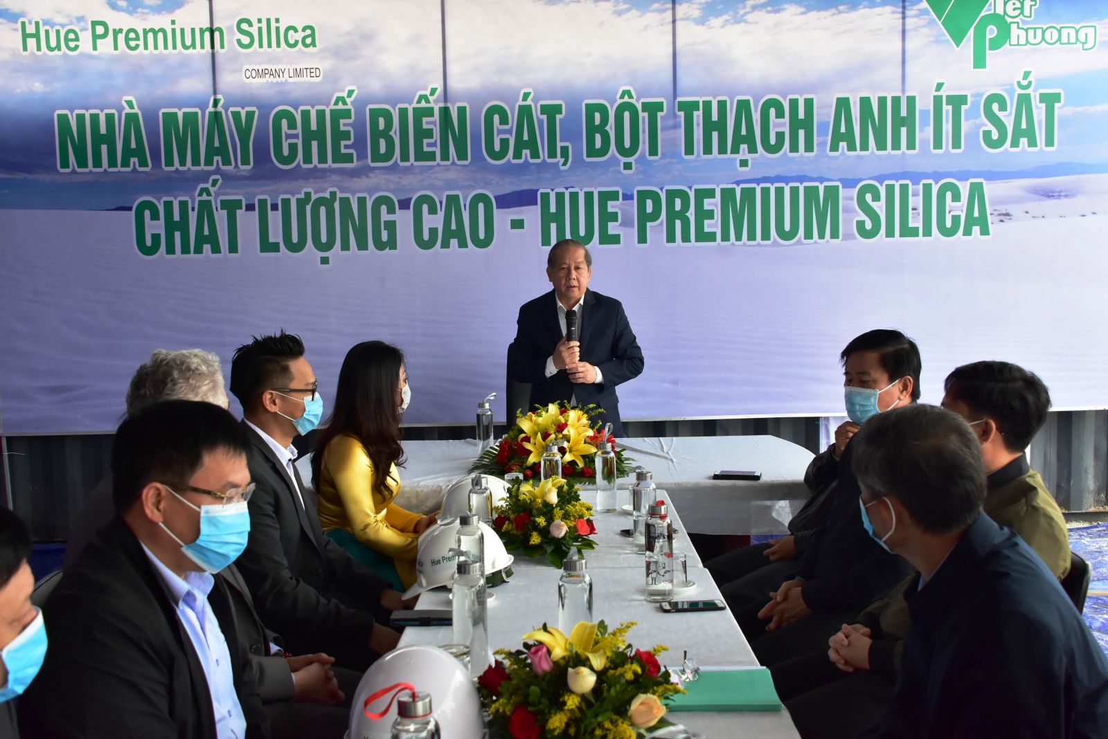 A high quality sand processing factory will be soon operated in Thua Thien Hue province