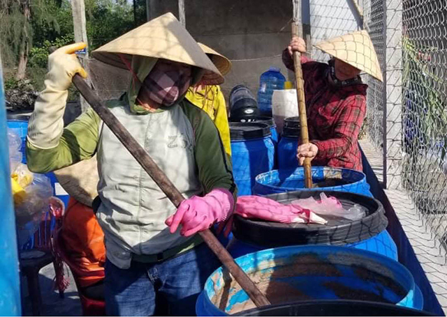 Làng nghề nước mắm Phú Thuận Thiếu hệ thống xử lý nước thải