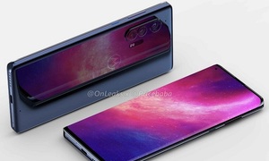 Motorola Edge+ 5G lộ diện với màn hình tràn viền