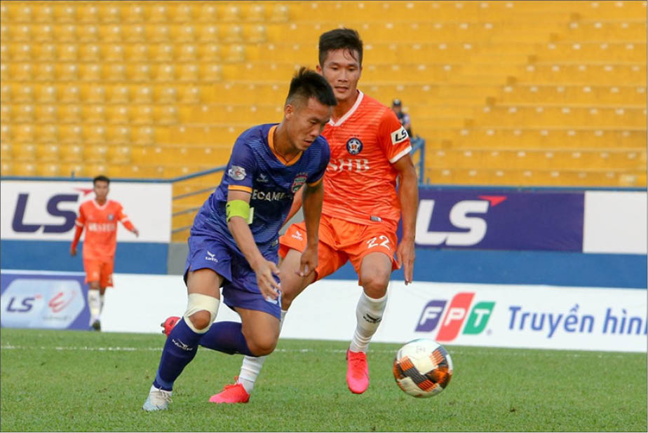 Xem cầu thủ Huế ở sân chơi V league