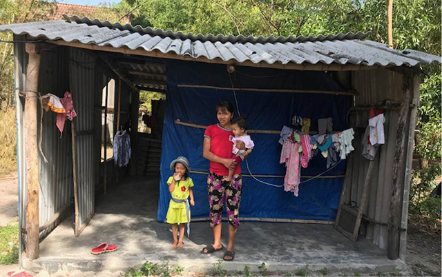 Mẹ bị bệnh và hai con nhỏ cần mái ấm