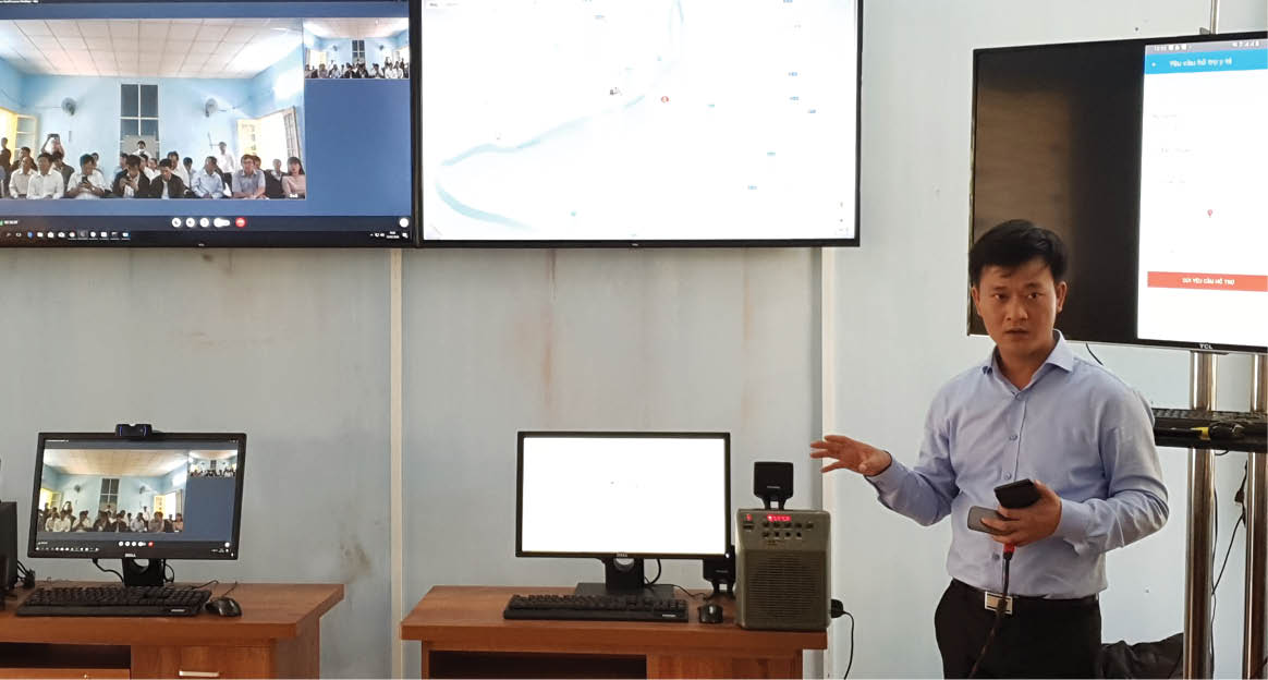 Triển khai ứng dụng hỗ trợ thông tin phòng chống dịch