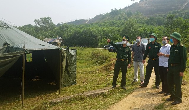 Kiểm tra công tác phòng, chống dịch COVID - 19 trên biên giới Việt - Lào