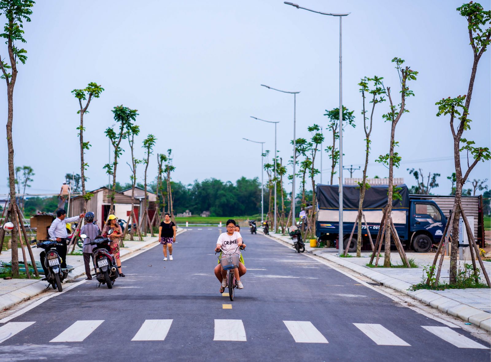 Promptly relocating to the new accommodation