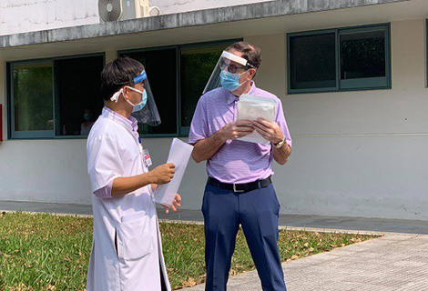 One more patient with COVID-19 treated in Hue discharged from hospital