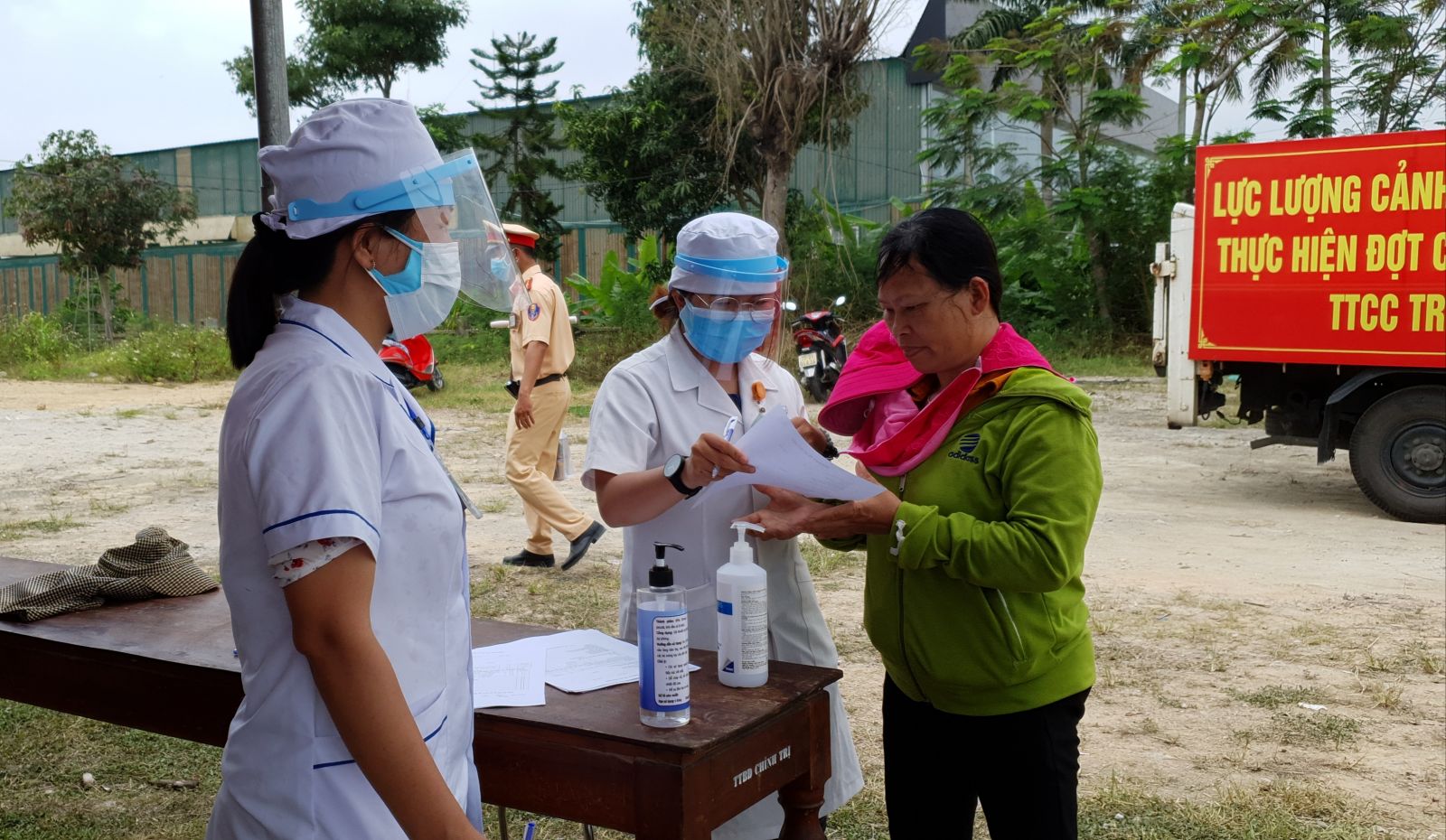 Medical declaration system to be activated at the website huecity vn