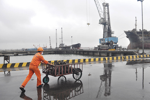 Chan May Port preventing epidemics while maintaining essential operations