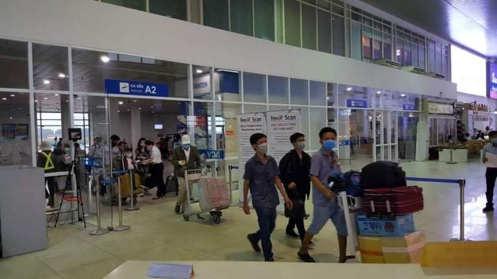 Cảng Hàng không Quốc tế Phú Bài hoạt động trở lại sau dịch COVID-19